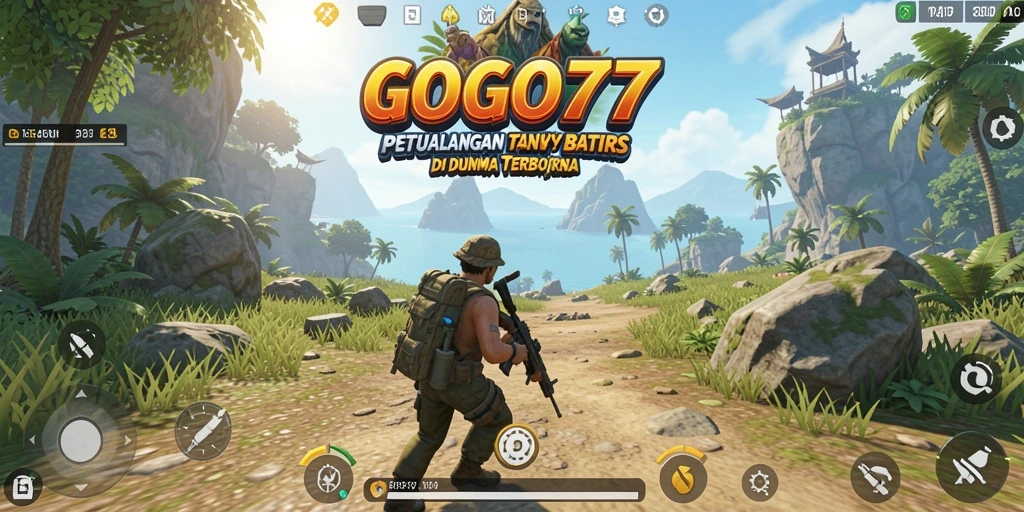 Tampilan gameplay menawan dari dunia Open World GOGO77.