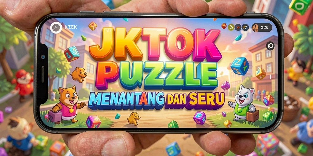 Tampilan gameplay JKTOK yang seru dan menantang di layar.