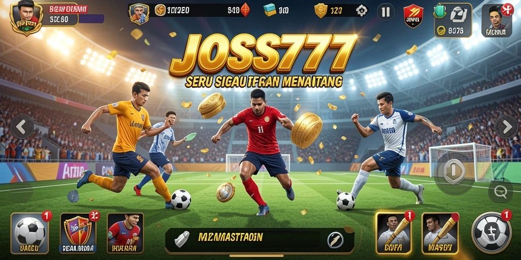 Tampilan gameplay JOSS777 yang menarik dan penuh aksi olahraga.