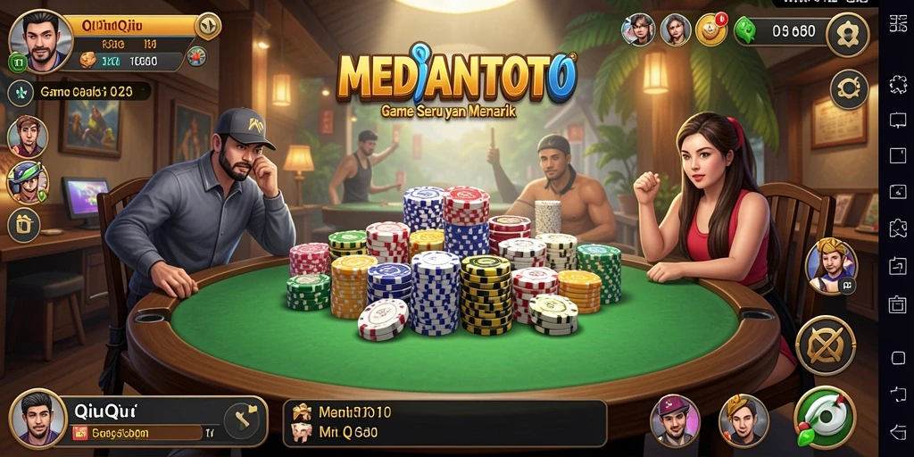 Tampilan gameplay seru dari MEDANTOTO yang menantang.
