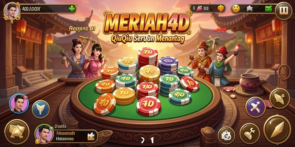 Tampilan gameplay yang seru di MERIAH4D.