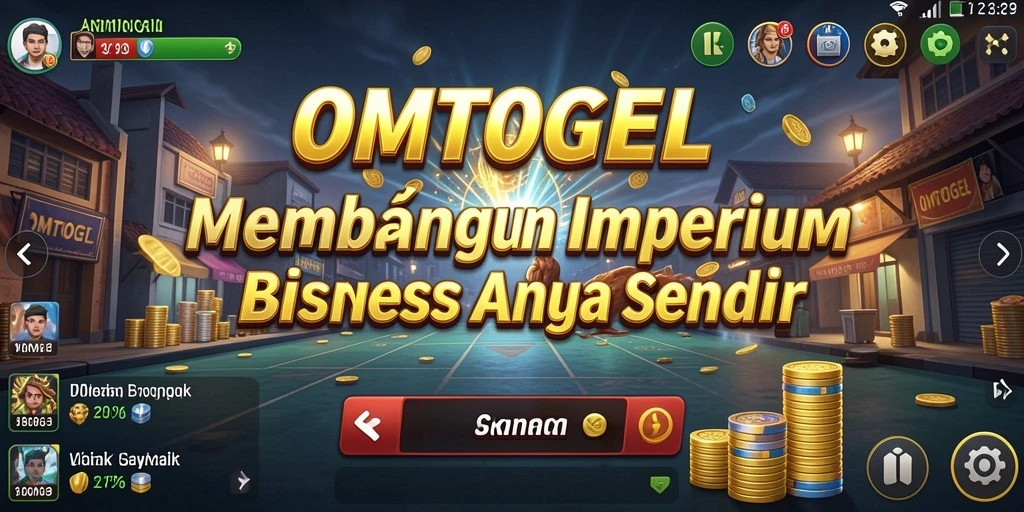Tampilan menawan gameplay OMTOGEL yang penuh strategi.