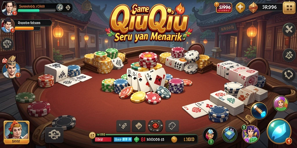 Tampilan menarik dari gameplay QiuQiu SR996 yang seru.