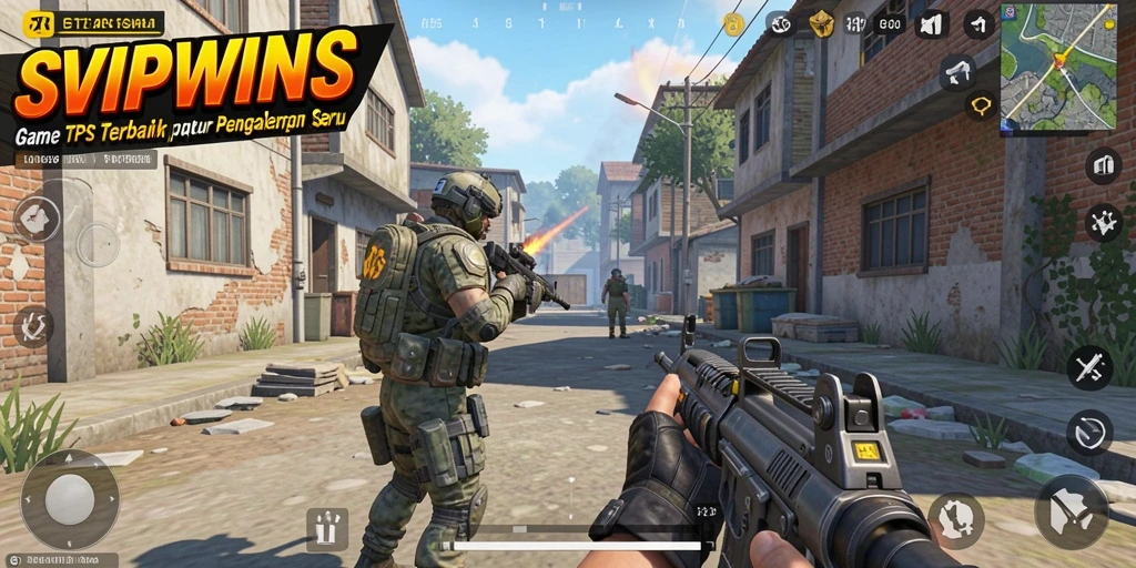 Tangkapan layar menunjukkan gameplay seru dari SVIPWINS.