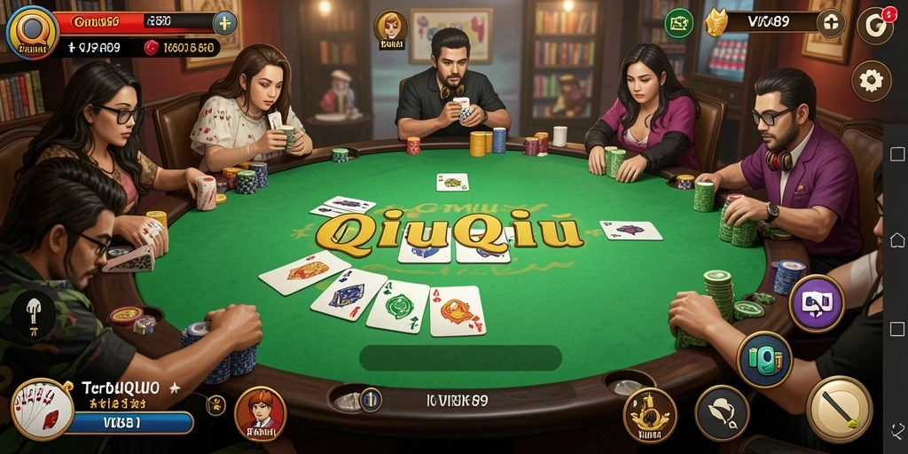 Screenshot gameplay QiuQiu yang menarik di VISA89.