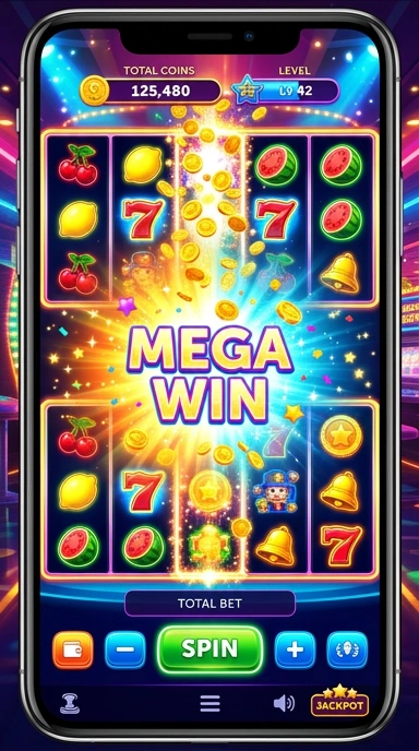 Screenshot menampilkan proses pengunduhan aplikasi dengan luckymino yang sederhana.